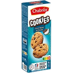 CHABRIOR cookies coco pepites 200G