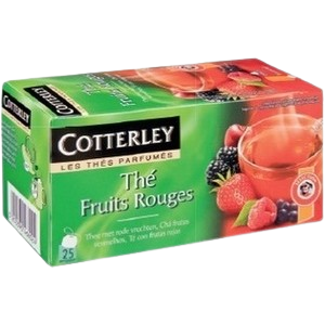 Cotterley thé fruits rouges 25 sachets