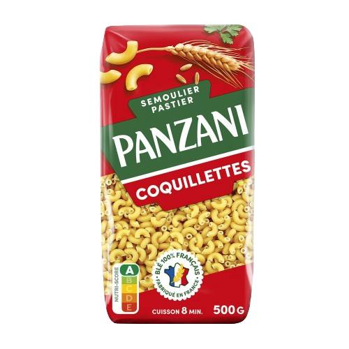 PANZANI Pate coquillettes 500g