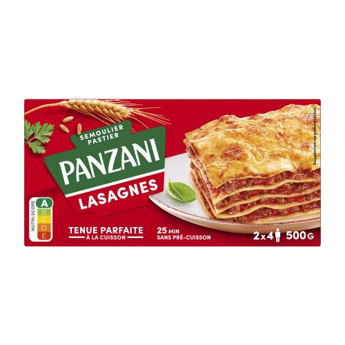 PANZANI Pate lasagne 500gr