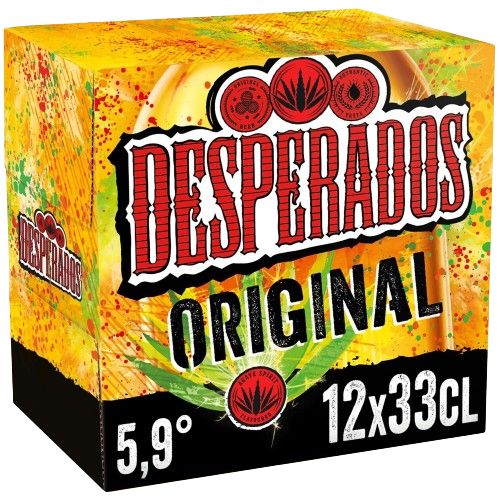 Desperados Bière Aromatisée Téquila 33CL X24