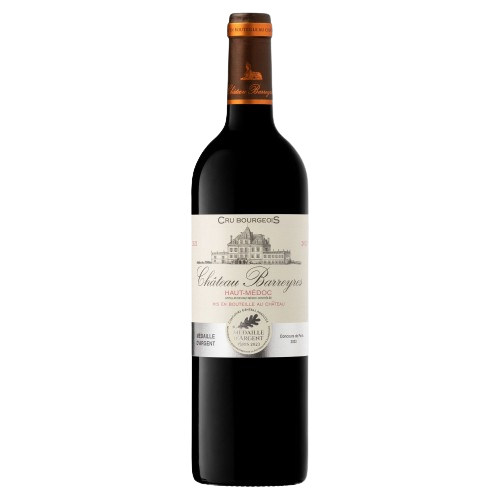 Vin rouge chat barreyres haut medoc 75cl