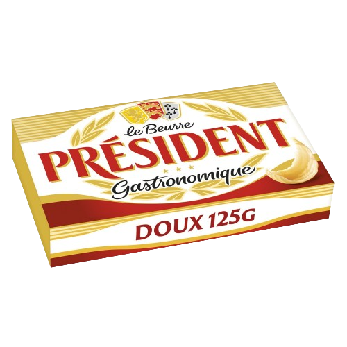 Président Beurre 125g Doux