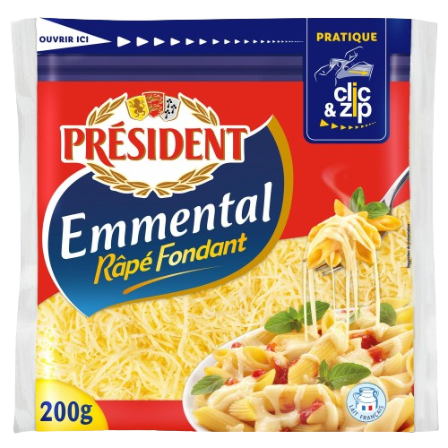 Emmental Râpé Président  200G