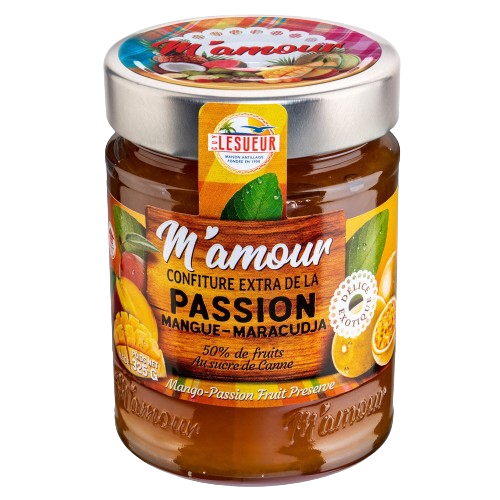 Confiture fruit de la passion M'amour - 325g