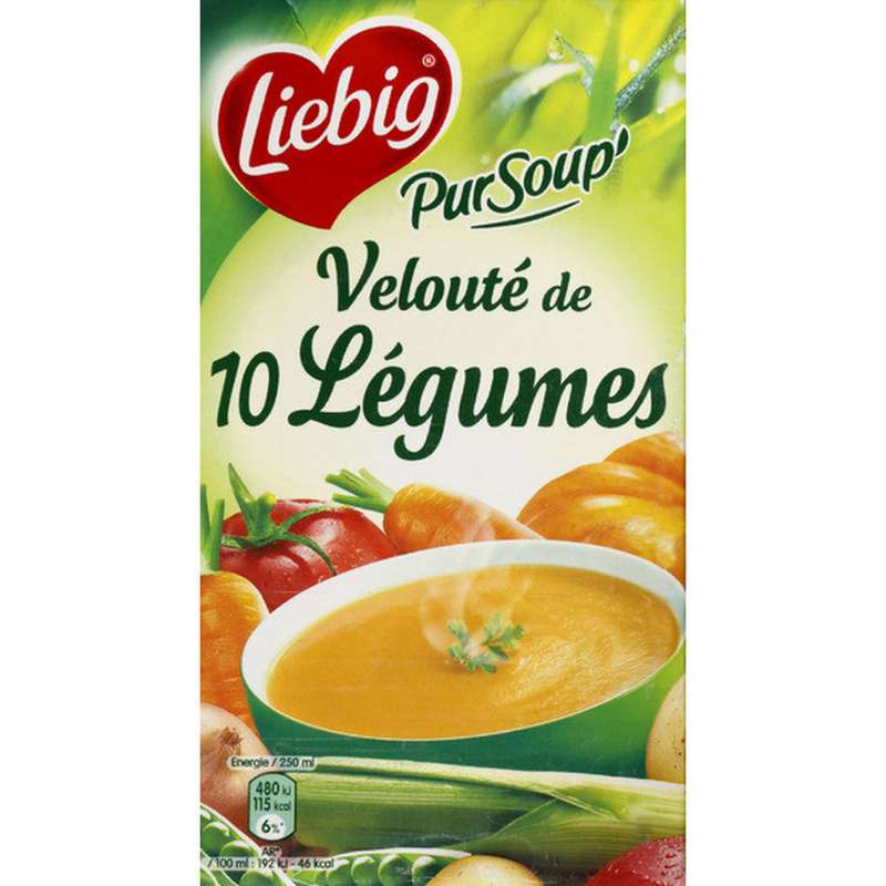 Pursoup Velouté 10 Légumes 1L