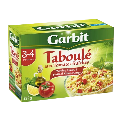 GARBIT Taboulé tomat.Fraîcheu 525G