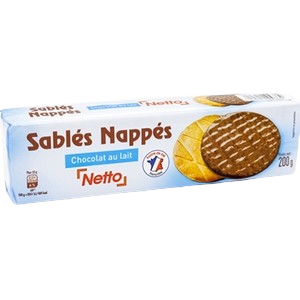 NETTO sable nappe choco 200G