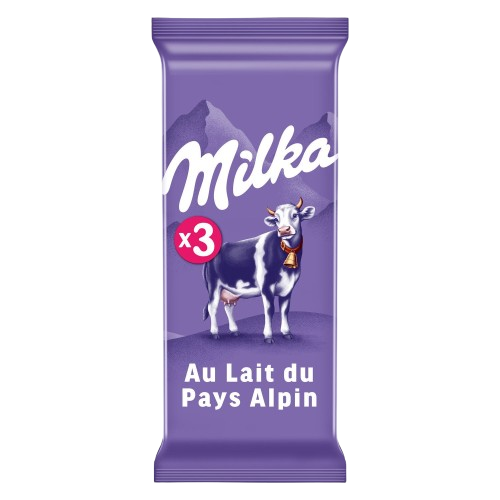 MILKA tab.choco 100G lait