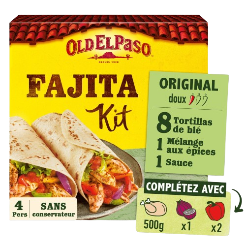 OLD El Paso Kit Fajita 500g