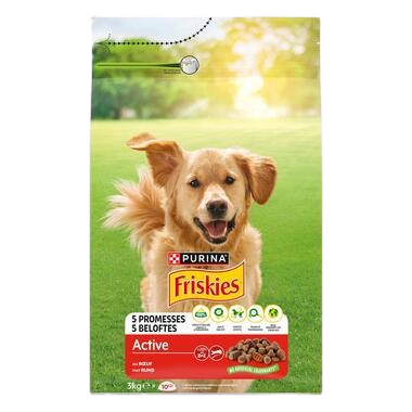 FRISKIES Croquettes pour Chien 10kg Active