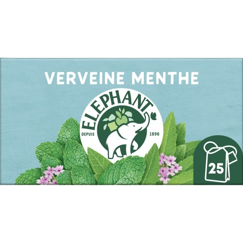 Eléphant Infusion Verveine Menthe x25