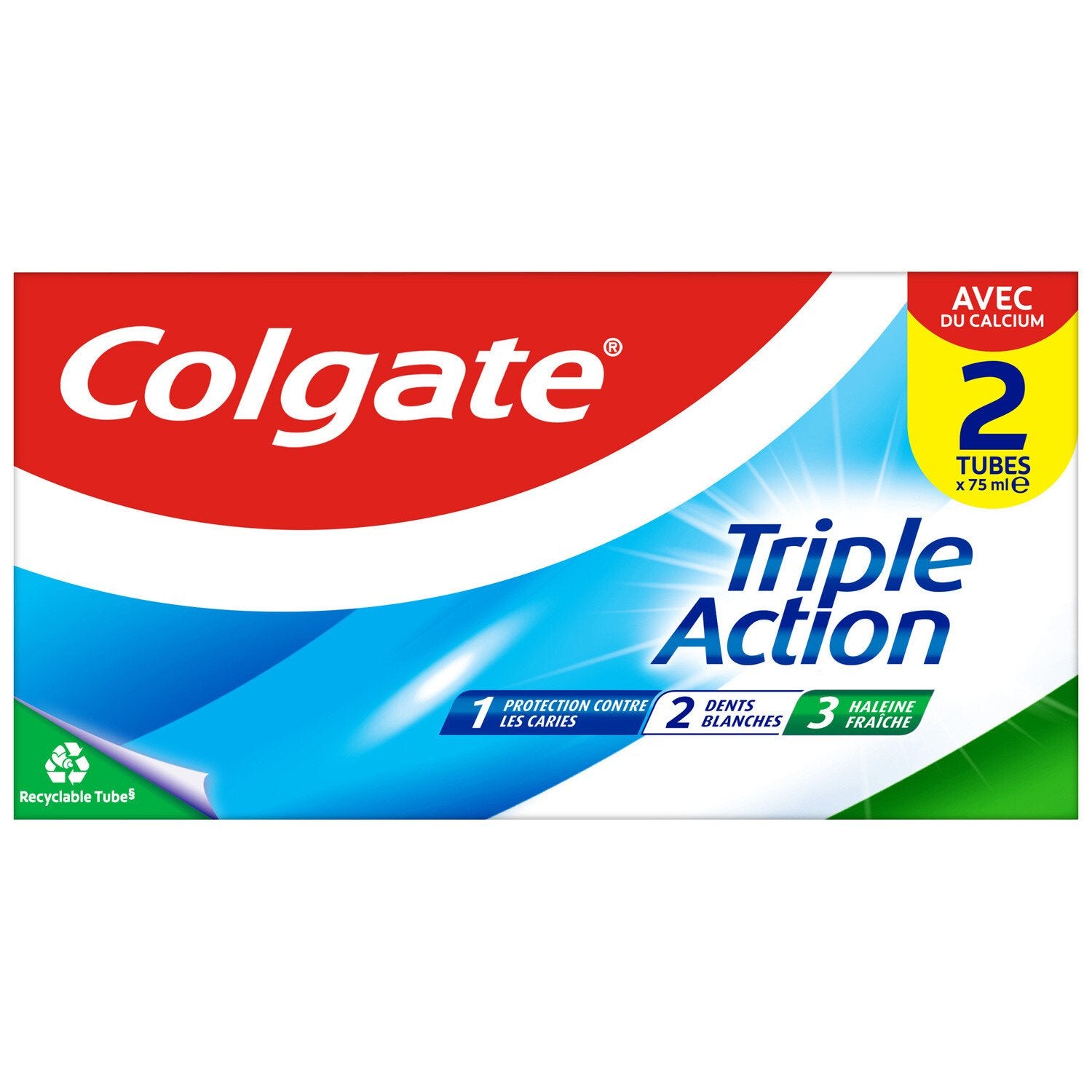 Colgate Dentifrice Triple Action 75 ML