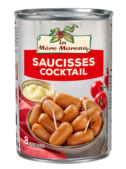 Moreau saucisses cocktail 200G