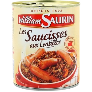 W. Saurin Sauce Lentilles 4/4