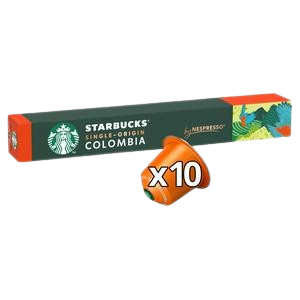 Café capsules Nespresso Colombia 10x - STARBUCKS