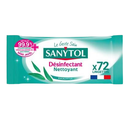 Sanytol Lingettes Désinfectantes x48