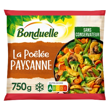 Bonduelle Mélange Champignons, Brocolis et Carottes 750G