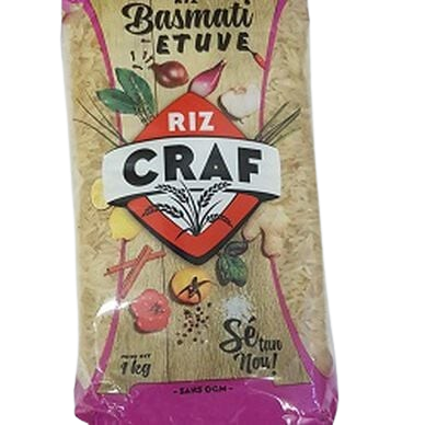 CRAF Basmati Étuvé 1kg