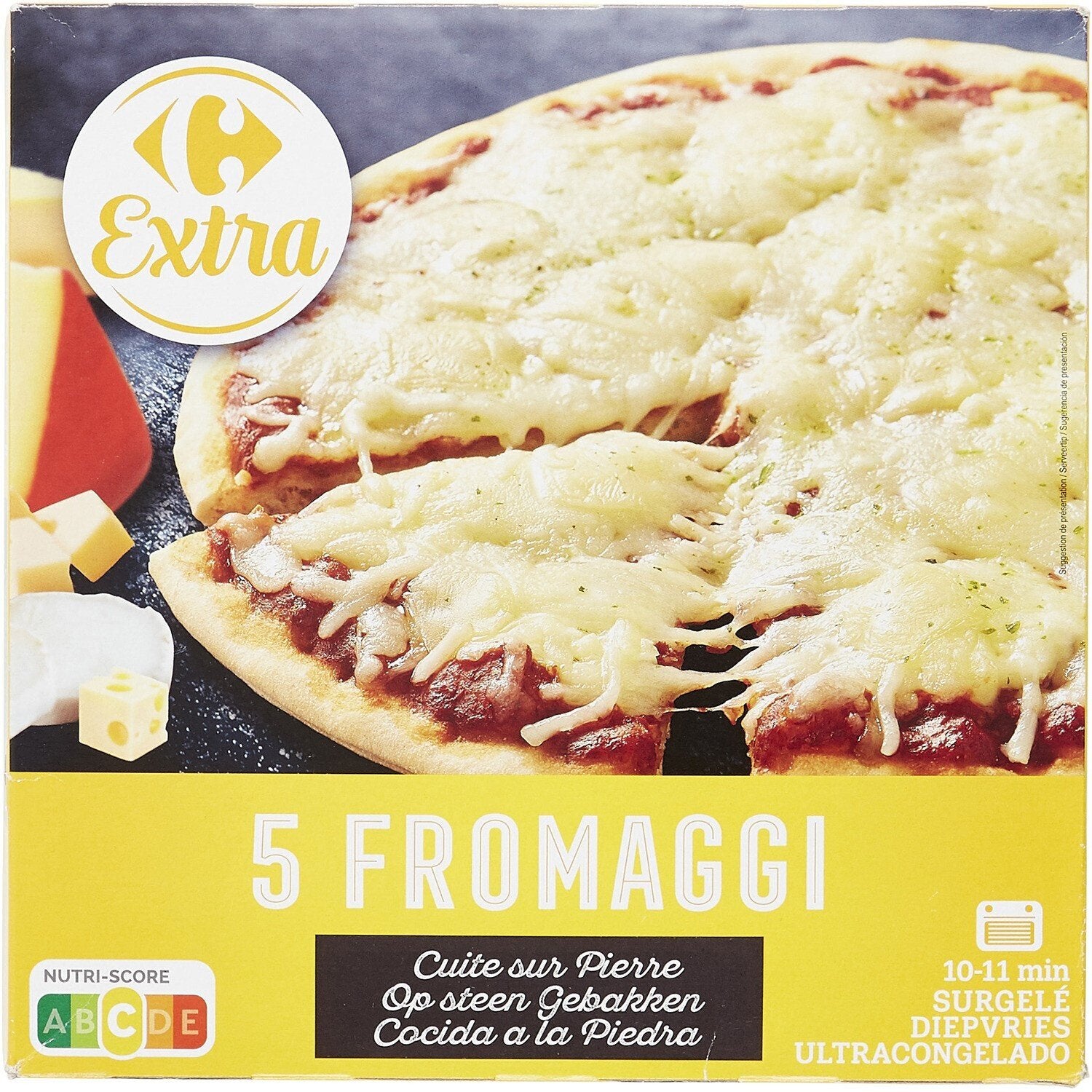 Pizza 5 Fromages 390g