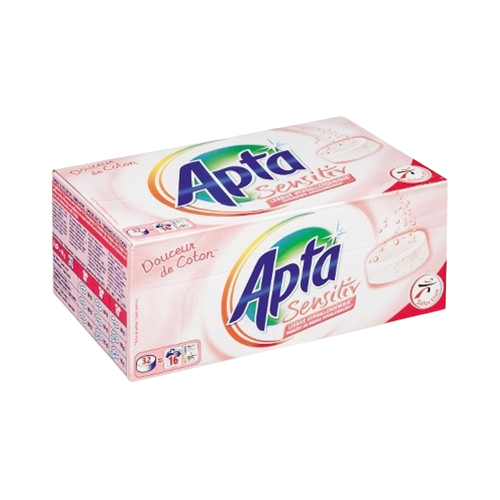 Apta Lessive en Tablettes Douceur Coton x32