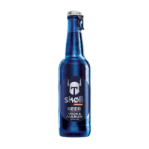 SKOLL Bière à la Vodka et aux Agrumes 33CL