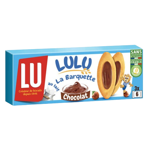 LU barquette framboise 120GR