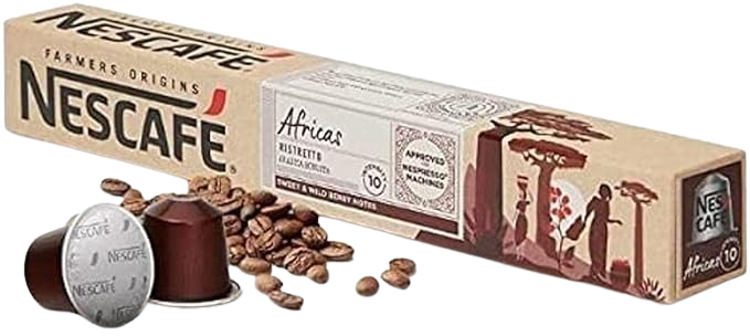 Nescafé Café capsules d'origines paysannes d'Afrique 55g