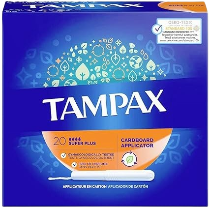 Tampax Lot de 20 tampons réguliers