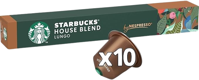 Capsules Nespresso House Blend Starbucks X10