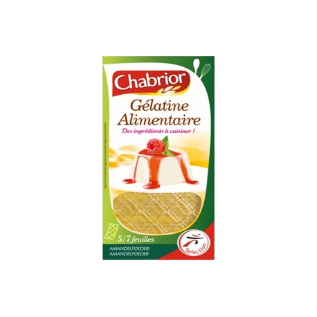 Chabrior Gélatine Alimentaire 6X2G