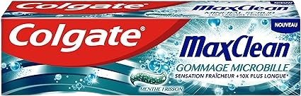 Colgate dentifrice max clean gommage 75ml