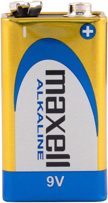 Maxell 9V 6LR61 Alkaline