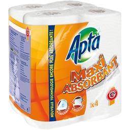 Papier toilette apta blc max  abso X4