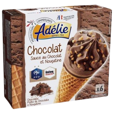 Adelie cone choco X6 720ML