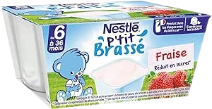 P'ti Brassé Fraise 100G X4