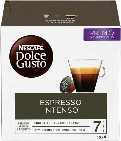 Espresso intenso 16 capsules