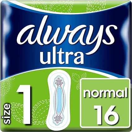 Always Ultra Normal Serviettes Hygiéniques x16