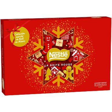 NESTLE Boite rouge  selection de NOEL 388G