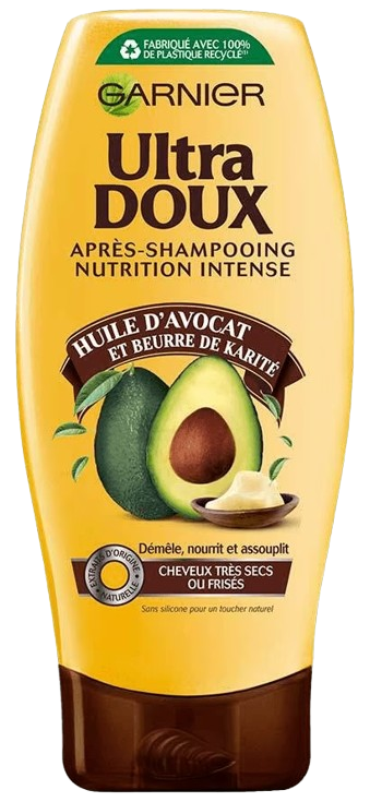 Doux Après-Shampoing à l'Huile d'Avocat et Beurre de Karité 200ml