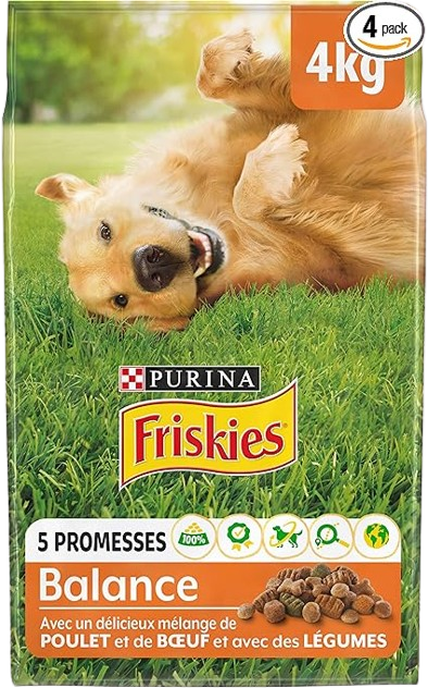 FRISKIES Croquettes pour Chiot 4kg Junior