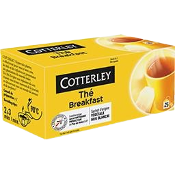 Cotterley - Thé Breakfast 25 sachets