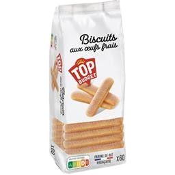 Top Budget Bisc Aux Oeufs 400G