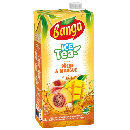 BANGA ICE TEA Pêche Mangue 2L