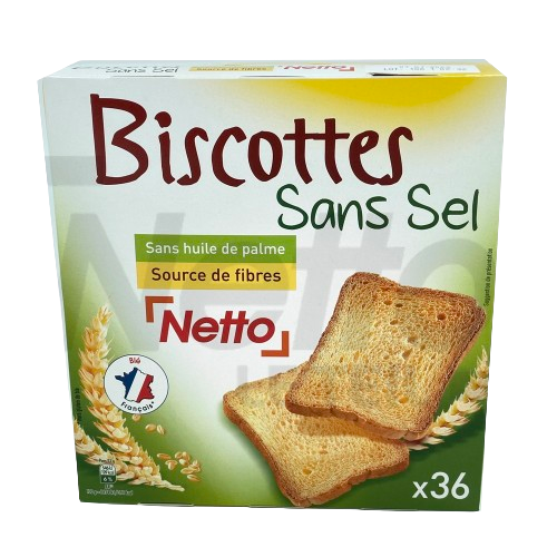 Biscotte sans sel x36 300g - NETTO