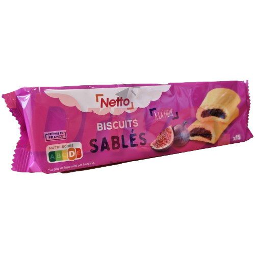 NETTO sable fourre figue 165G