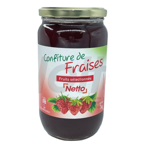 Confiture de fraises 1kg - NETTO