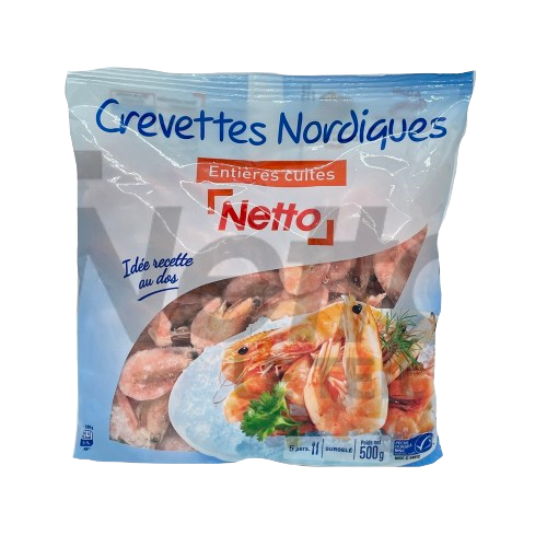 Crevettes Entières netto 120/150 500G