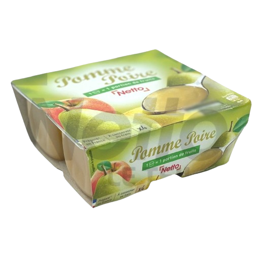 Netto compote pomme poire 4x100g