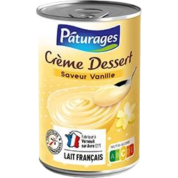 Pâturages Crème Dessert Vanille  400G